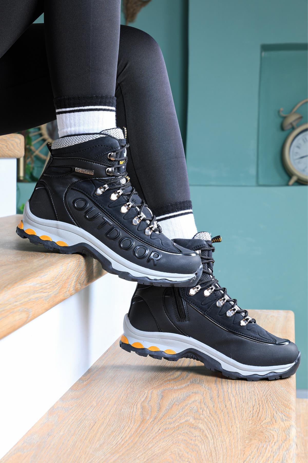 Outdoor Rahat Siyah Buz Sarı Unisex Bot 2115 Unisex Günlük Confort Bot Jamper MC JAMPER 2115 UNİSEX BOT