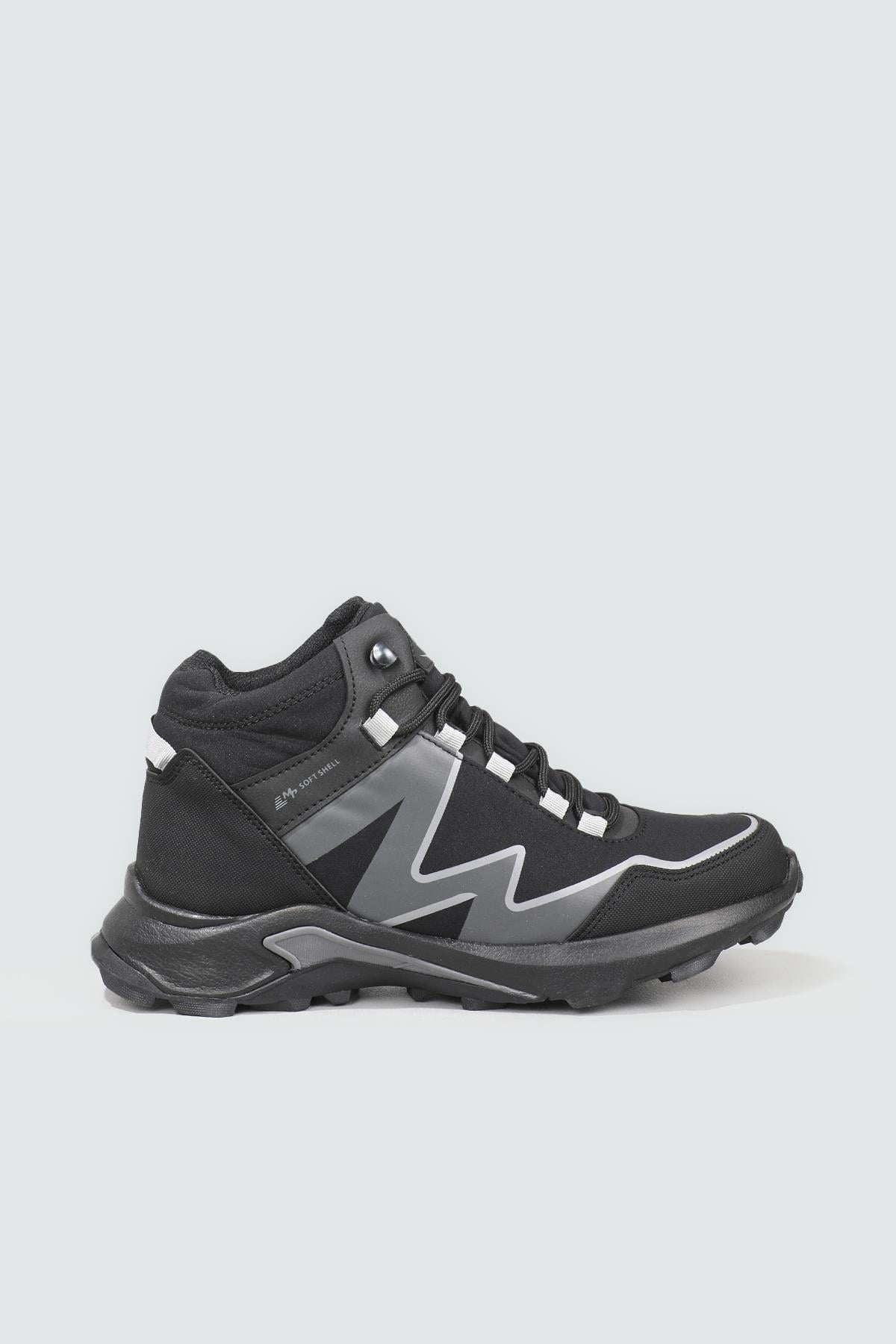 Outdoor Rahat Siyah Gri Erkek Spor Ayakkabı 212-2184 Erkek Outdoor M.P M.P 212-2184 MER TRAKING