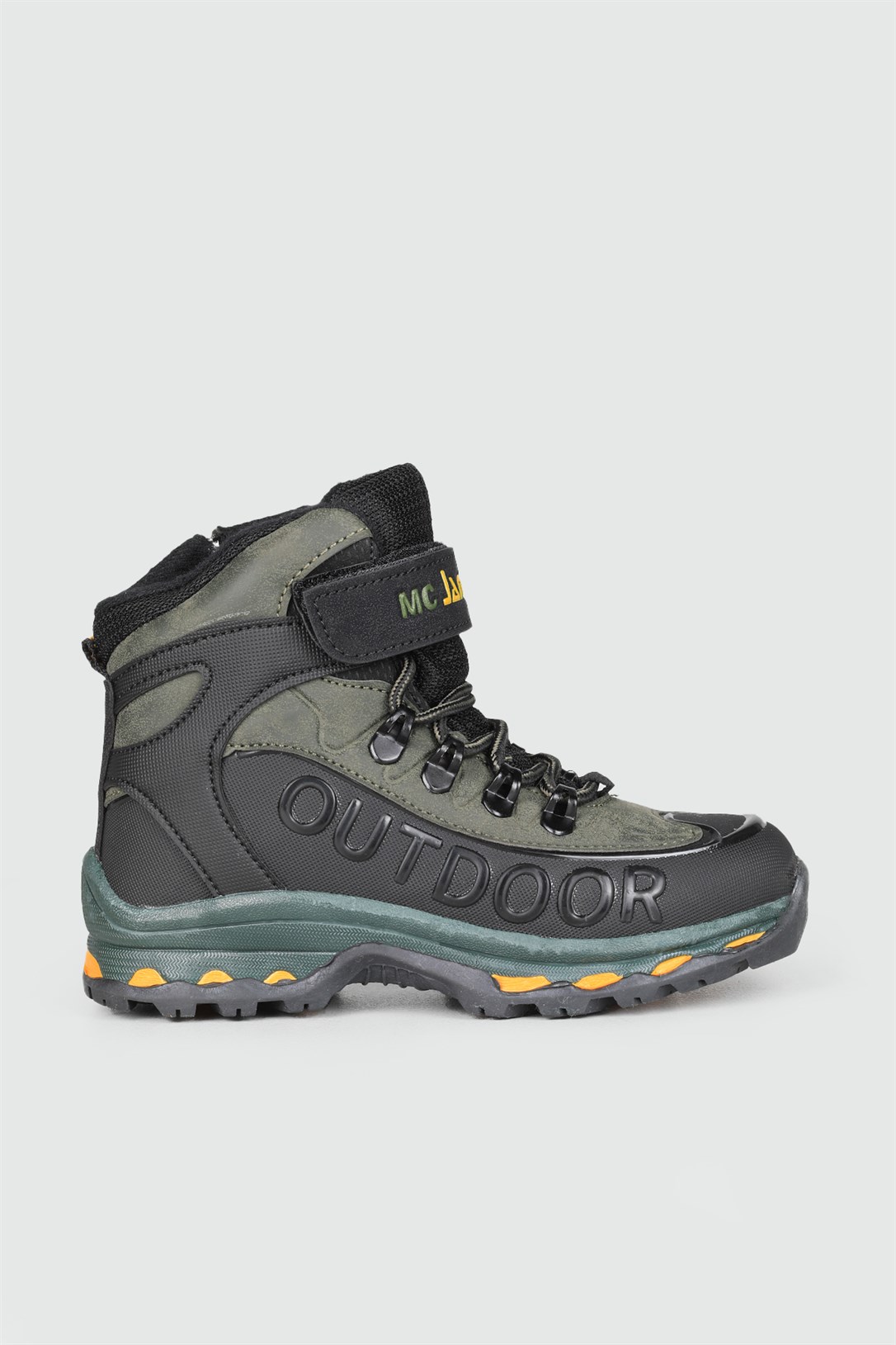 Outdoor Rahat Siyah Haki Çocuk Bot 2115 Çocuk Bot & Çizme Jamper MC JAMPER 2115 ÇOCUK BOT