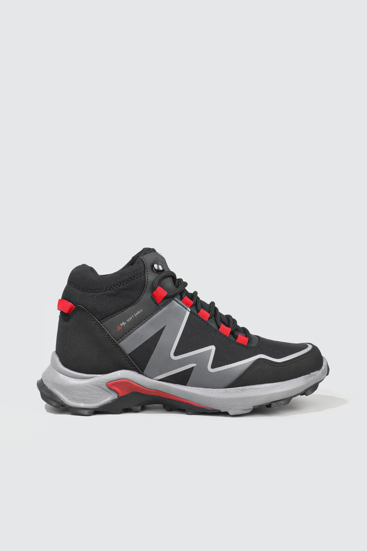 Outdoor Rahat Siyah Kırmızı Erkek Spor Ayakkabı 212-2184 Erkek Outdoor M.P M.P 212-2184 MER TRAKING