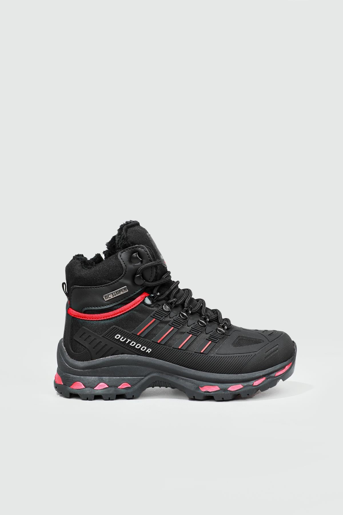Outdoor Rahat Siyah Kırmızı Unisex Bot 1823 Unisex Günlük Confort Bot Jamper JAMPER 1823 UNİSEX BOT