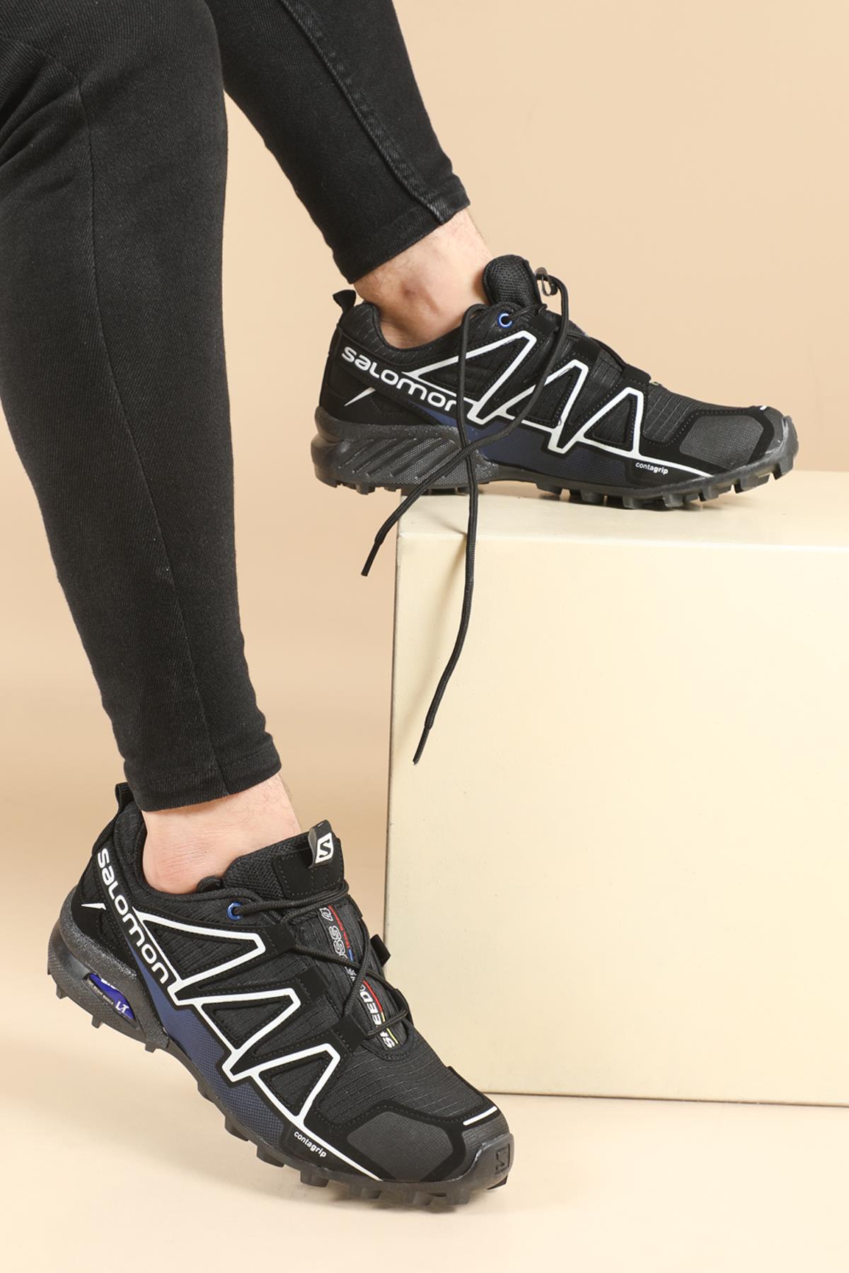 Outdoor Rahat Syh Sax Mavi Erkek Spor Ayakkabı 160 Erkek Günlük Spor Ayakkabı Beınsteps SALOMON 160 MER SPOR AYAK