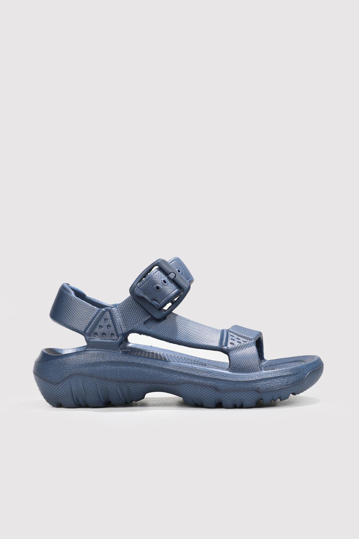 Rahat Eva Lacivert Çocuk Sandalet S-01 Çocuk Sandalet Alessio Alessio s-01 Sandal 22Y