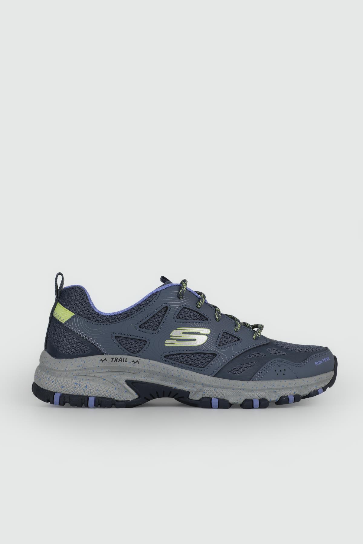 Rahat Nefes Alır Bağcıklı Gümüş/Cam Göbeği Unisex Spor Ayakkabı 149821 SLT Unisex Günlük Spor Ayakkabı Skechers 149821 SLT