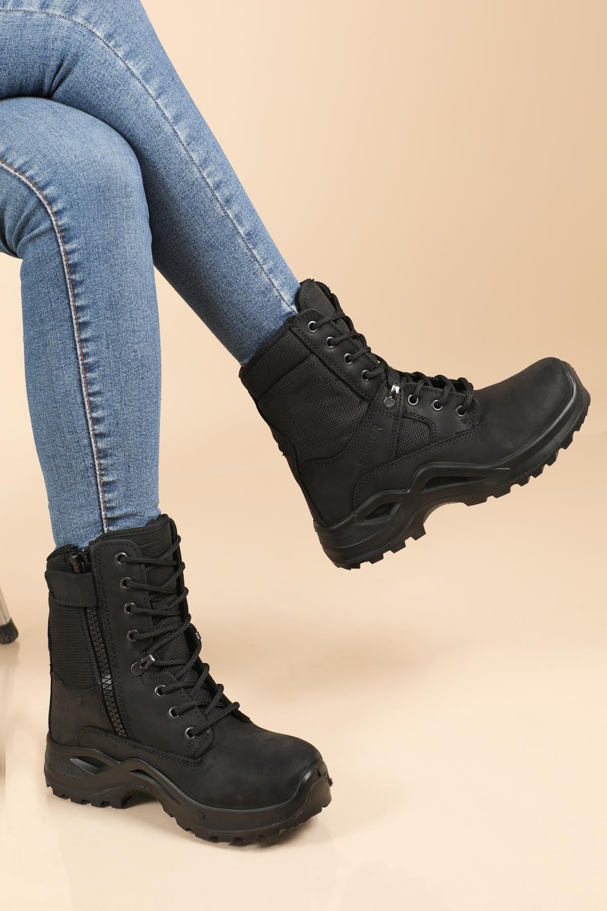 Rahat Nefes Alır Sneakers Crazy Syh Unisex Bot 1224 Unisex Günlük Confort Bot Scooter SCOOTER 1224 GAR BOT