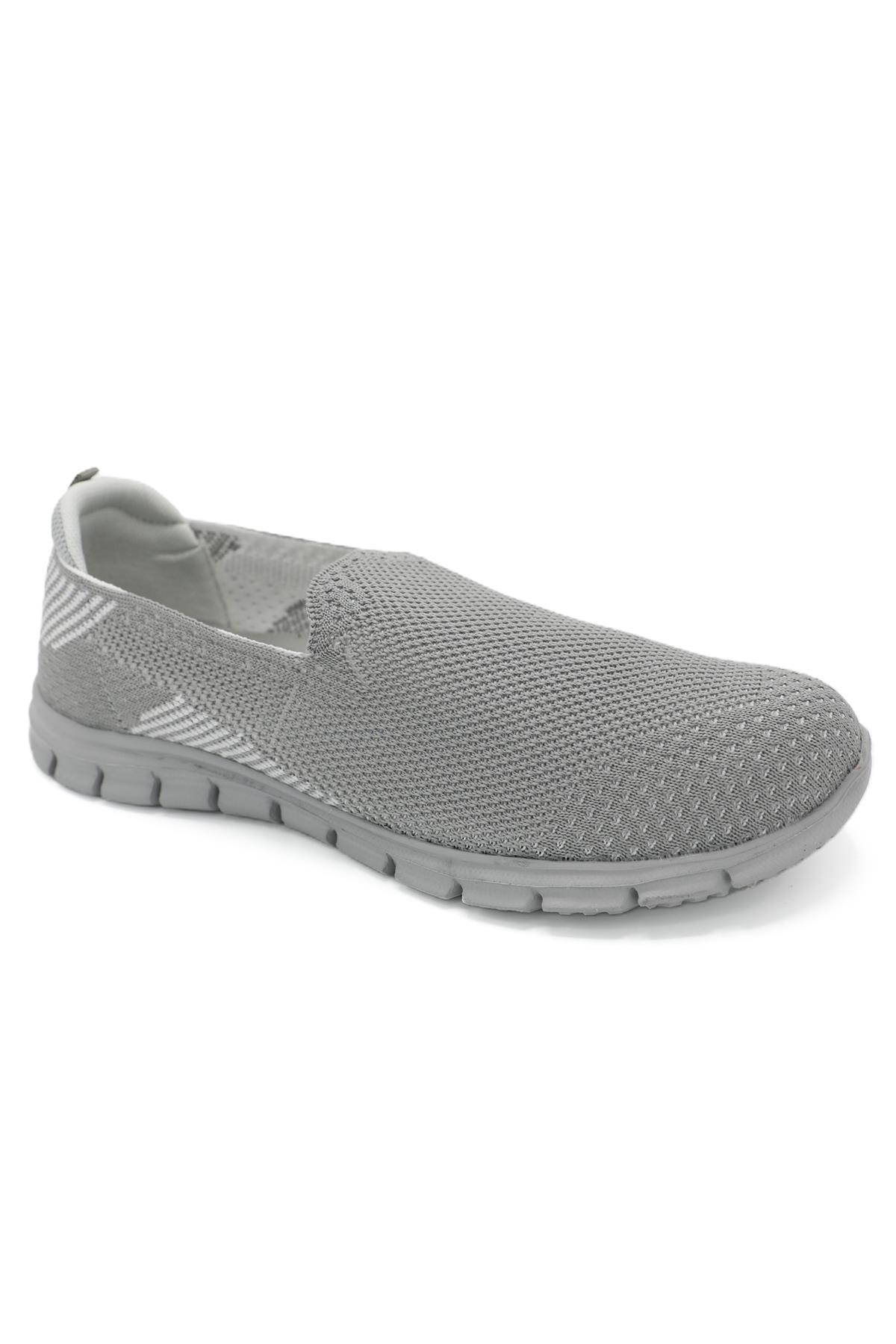 Rahat Nefes Alır Sneakers Gri Unisex Spor Ayakkabı 5481 Unisex Günlük Spor Ayakkabı Scooter SCOOTER 5481 UNISEX