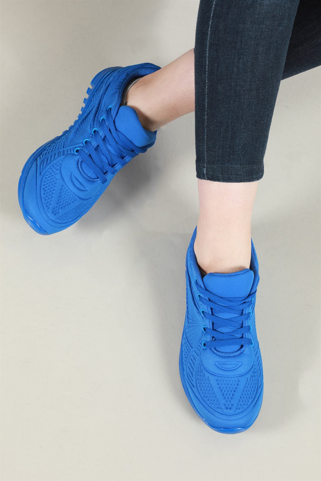 Beınsteps Rahat Nefes Alır Sneakers Mavi Kadın Spor Ayakkabı NS-23