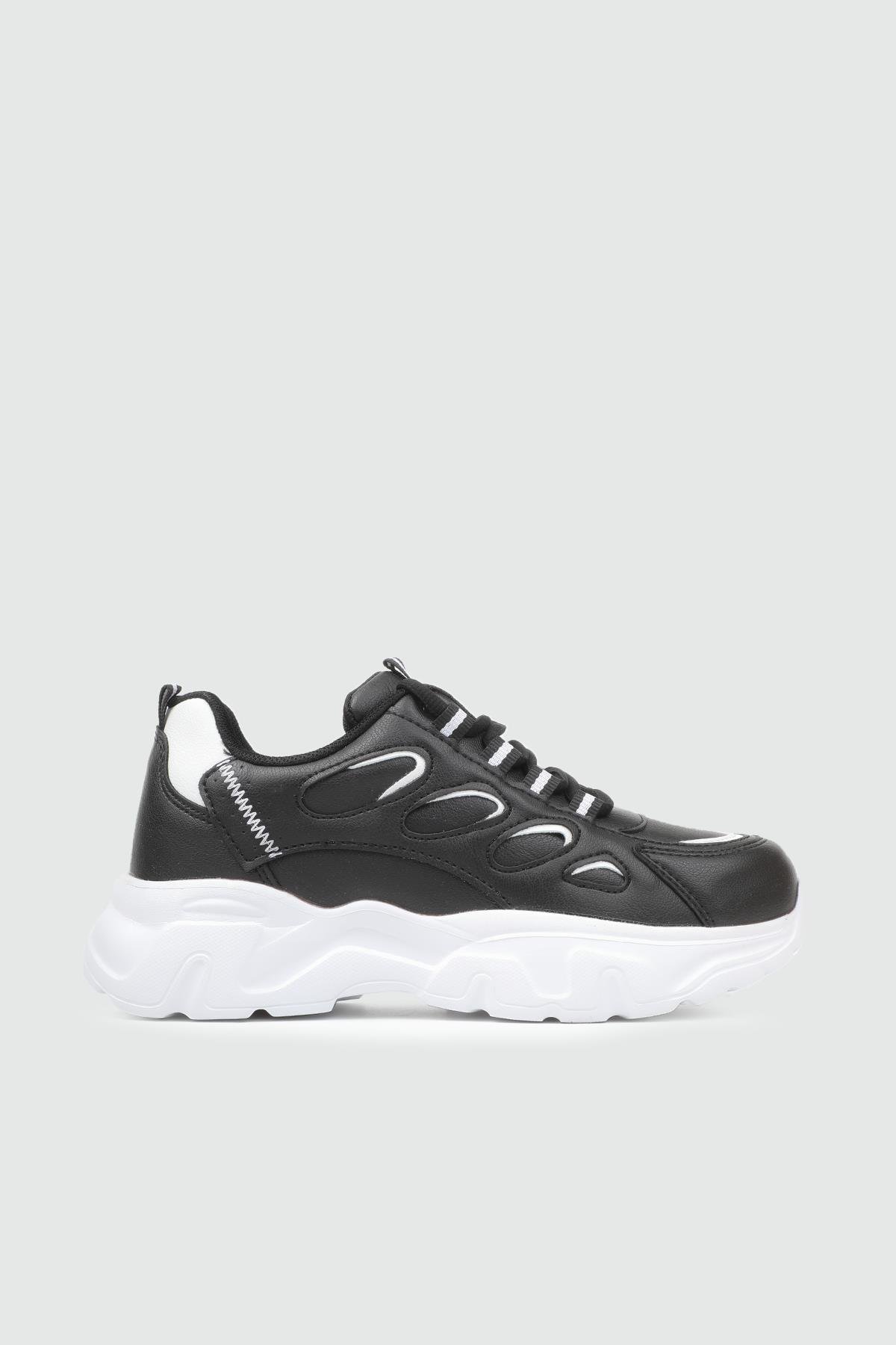 Siyah Beyaz Beyaz Kategorisiz Lambırlent QUEEN STEP 25K 1001 ZEN SPOR