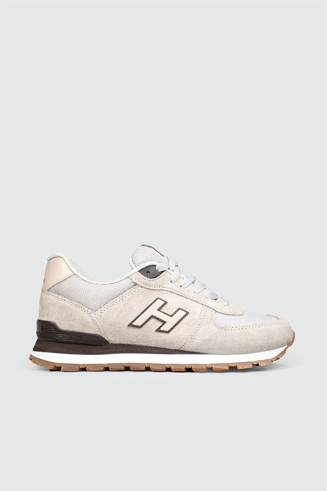 Sneakers Bej Kahve Erkek Spor Ayakkabı PERU Erkek Günlük Spor Ayakkabı Hammer Jack HAMMER JACK PERU MER