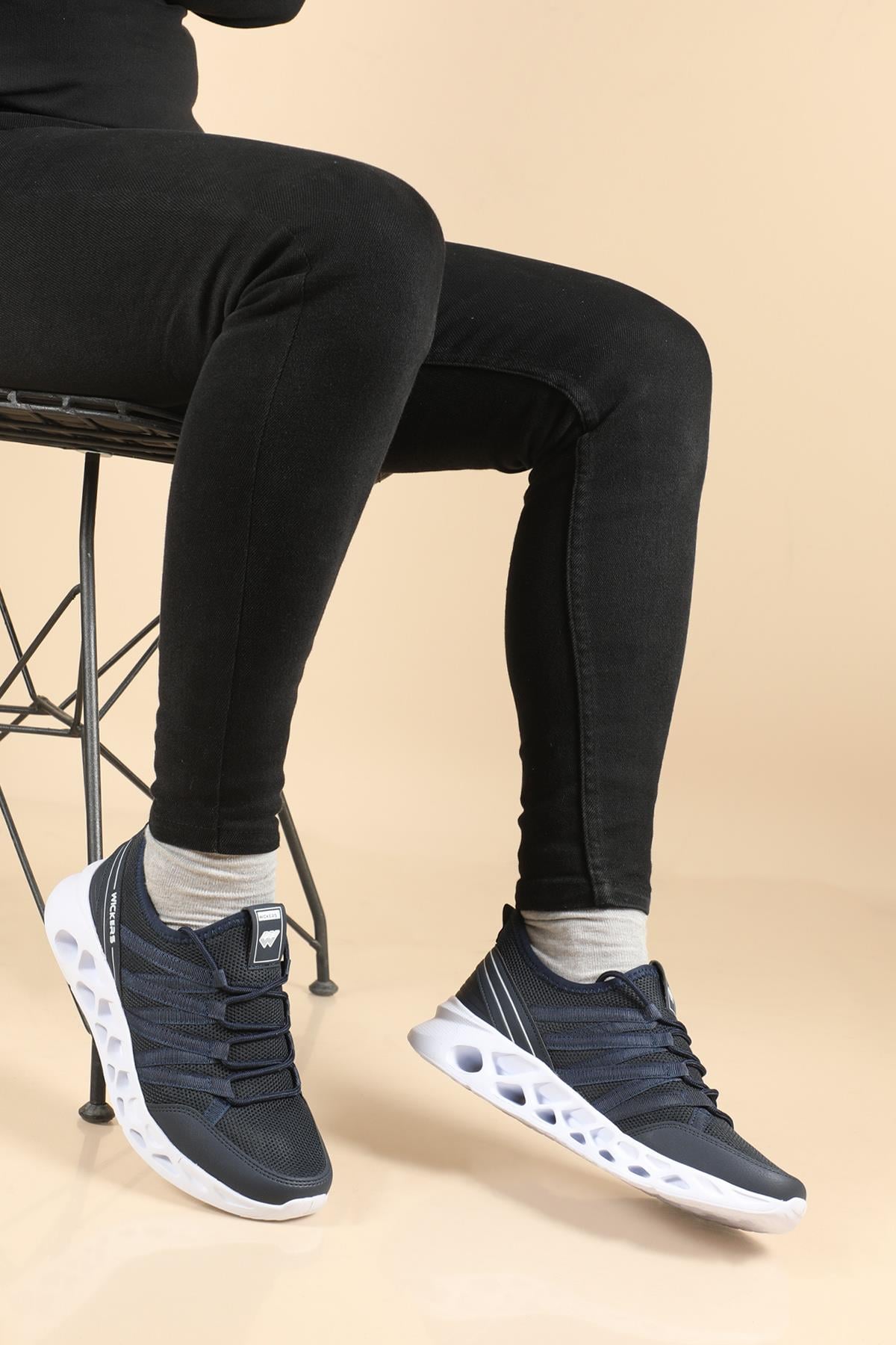 Sneakers Laci Beyaz Erkek Spor Ayakkabı 2387 Erkek Sneaker Wickers WİCKERS 2387 MER SPOR