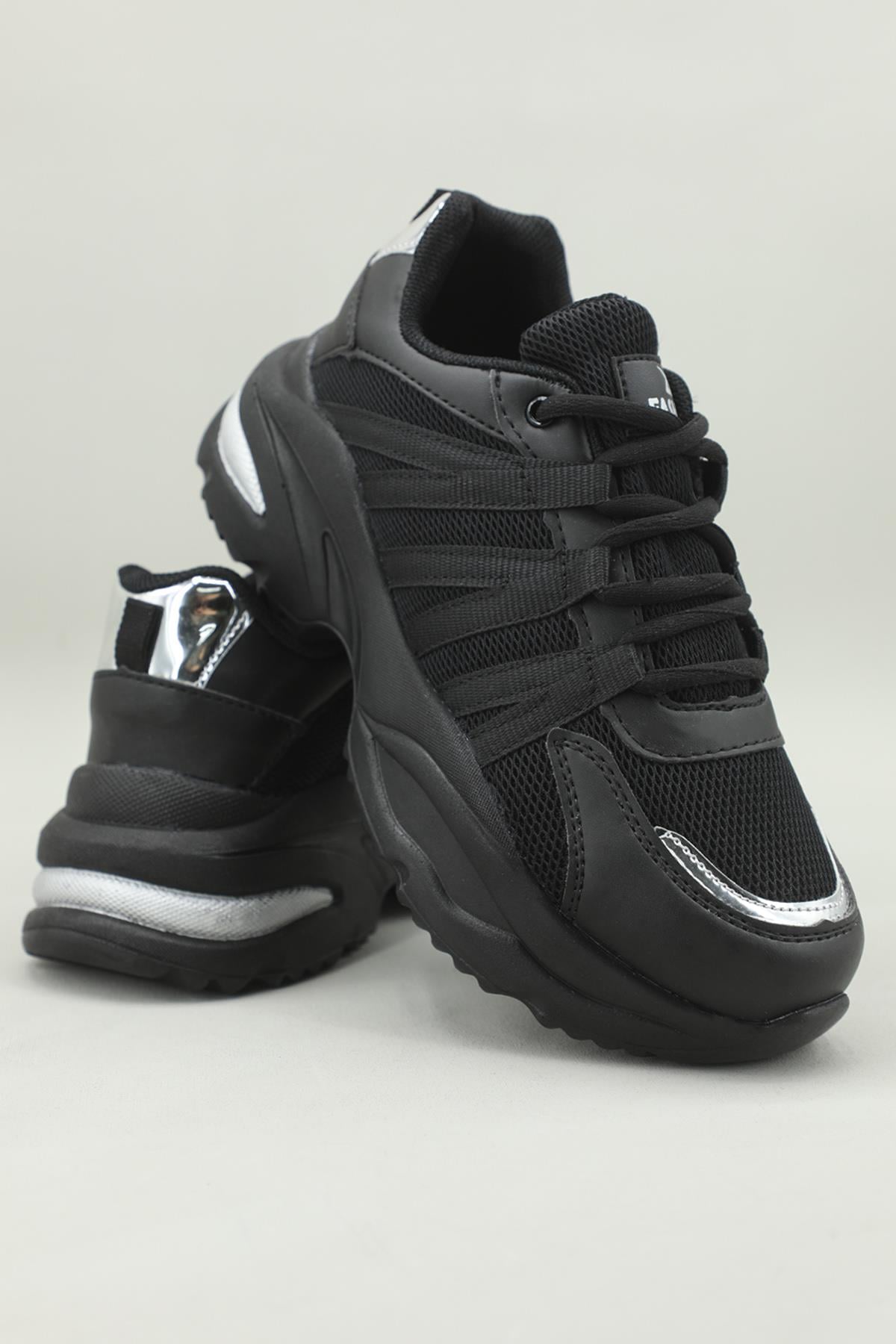 Sneakers Syh Gümüş Kadın Spor Ayakkabı REYNA Kadın Sneaker Beınsteps BEİNSTEPS REYNA 606