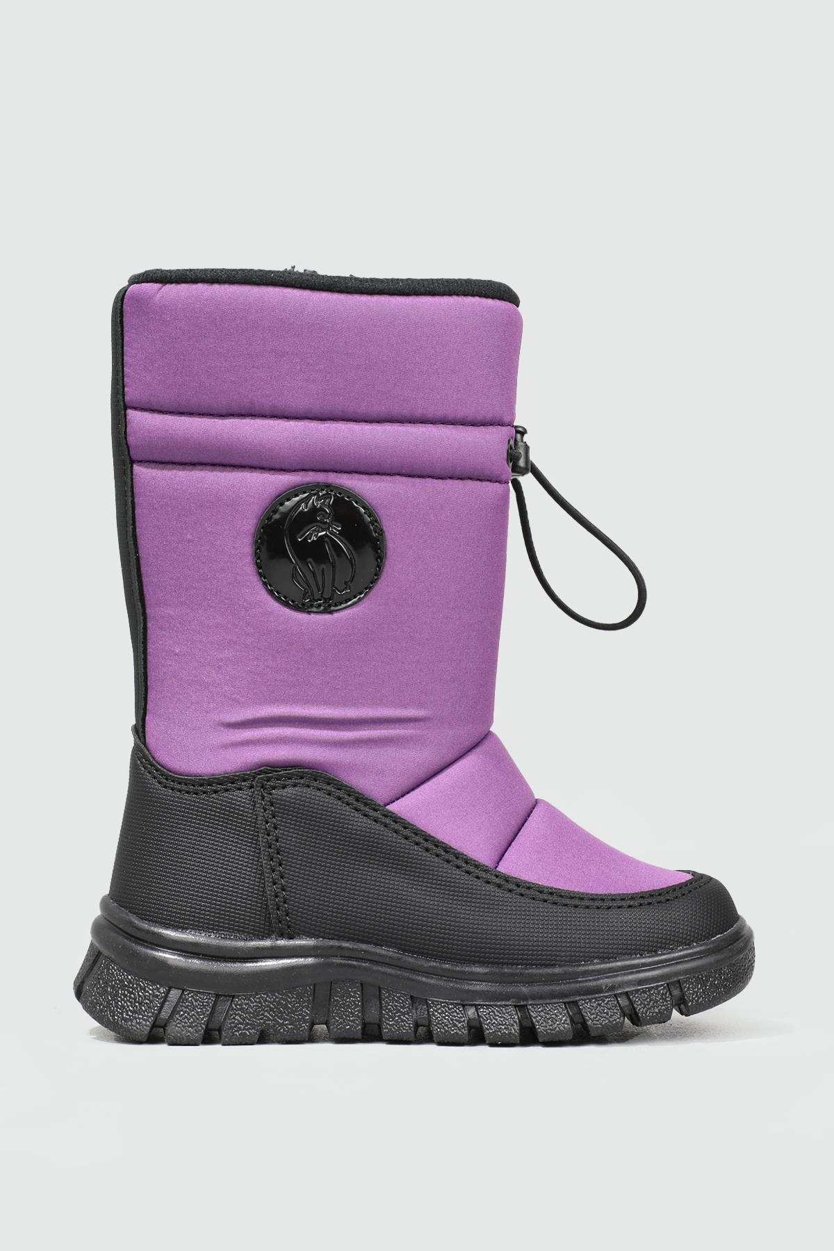 Su Geçirmez Kar Mor Çocuk Bot Nuh Çocuk Yağmur ve Kar Botu Cool COOL NUH BABY