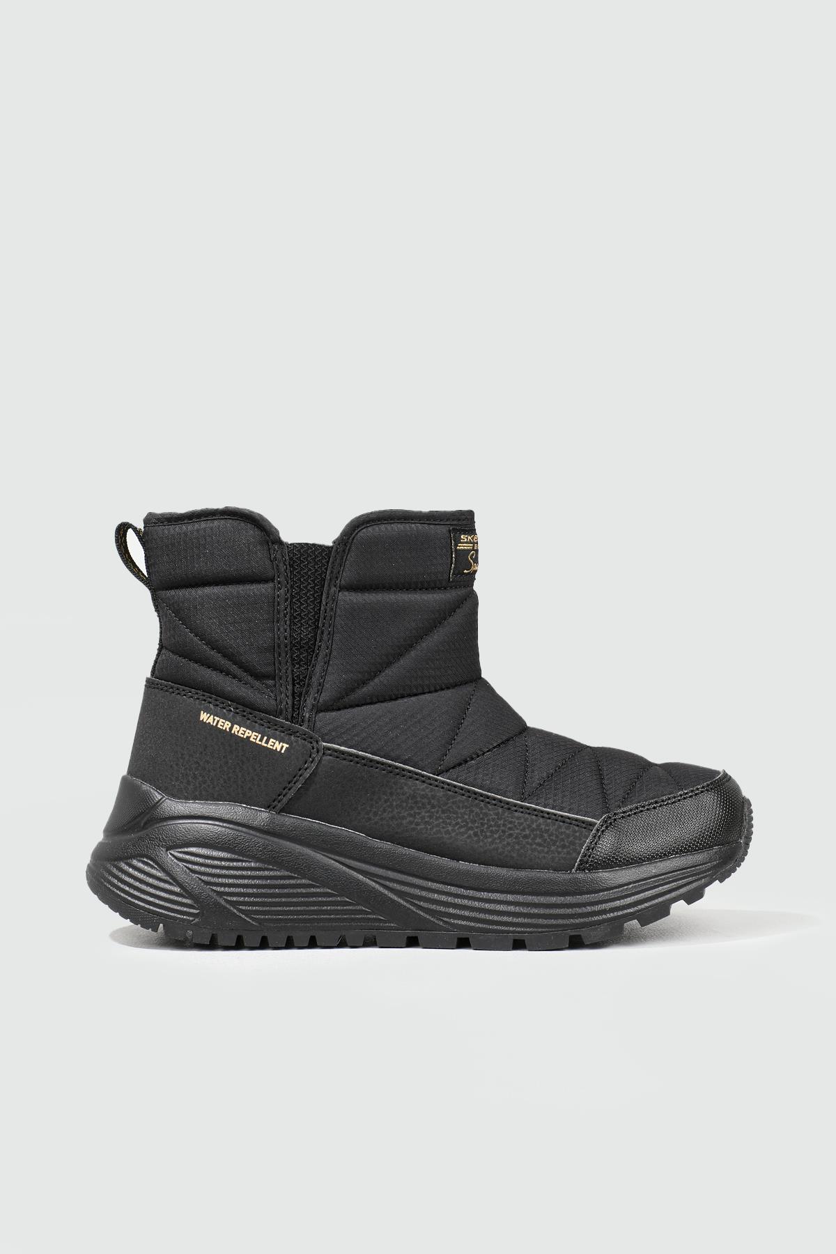 Su Geçirmez Siyah Kadın Bot BOBS SPARROW Kadın Kar Botu Skechers SKECHERS 117059 BOBS SPARR ZEN
