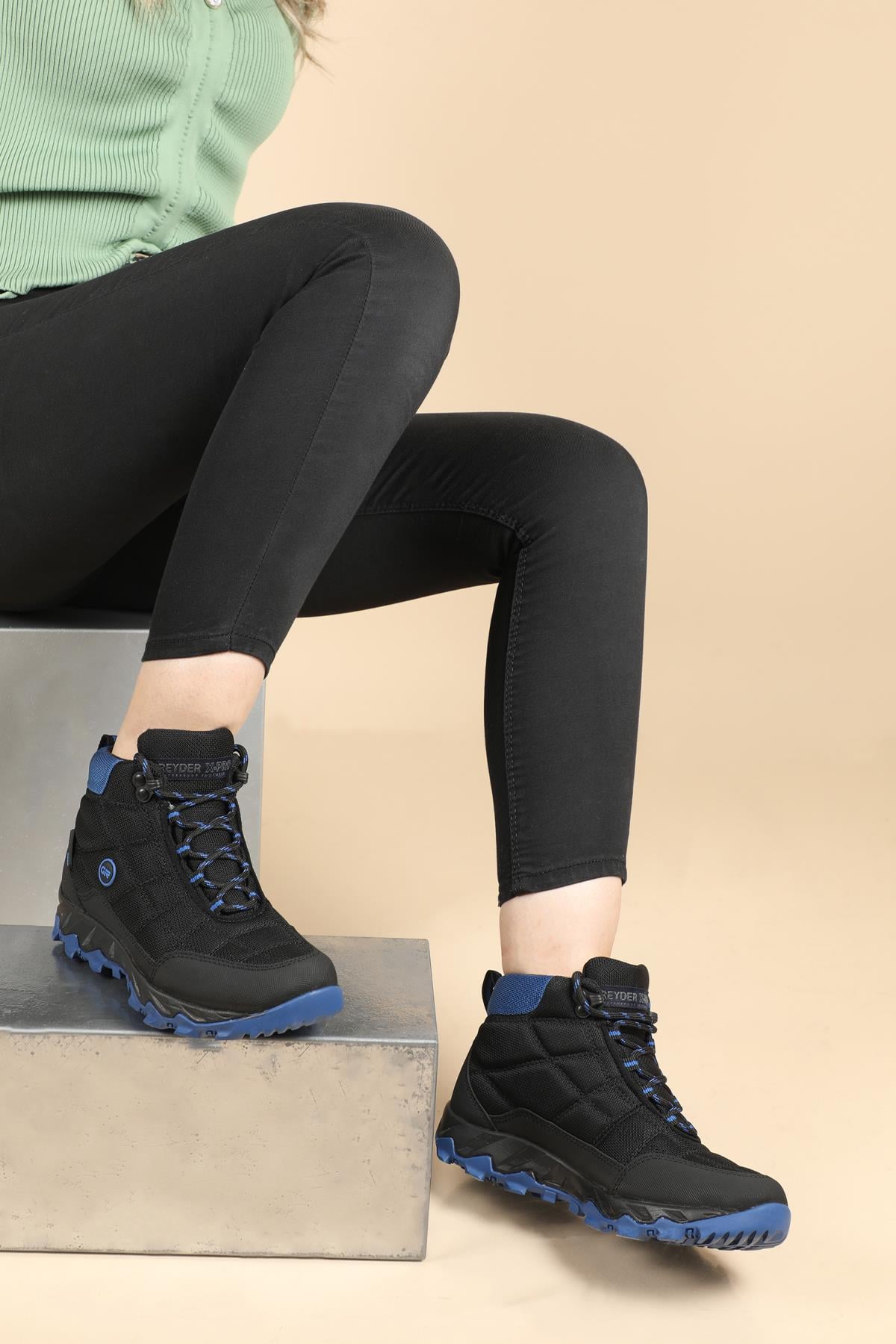 Su Geçirmez Syh Sax Mavi Unisex Bot 00170 Unisex Günlük Confort Bot Greyder GREYDER 00170 GARSON