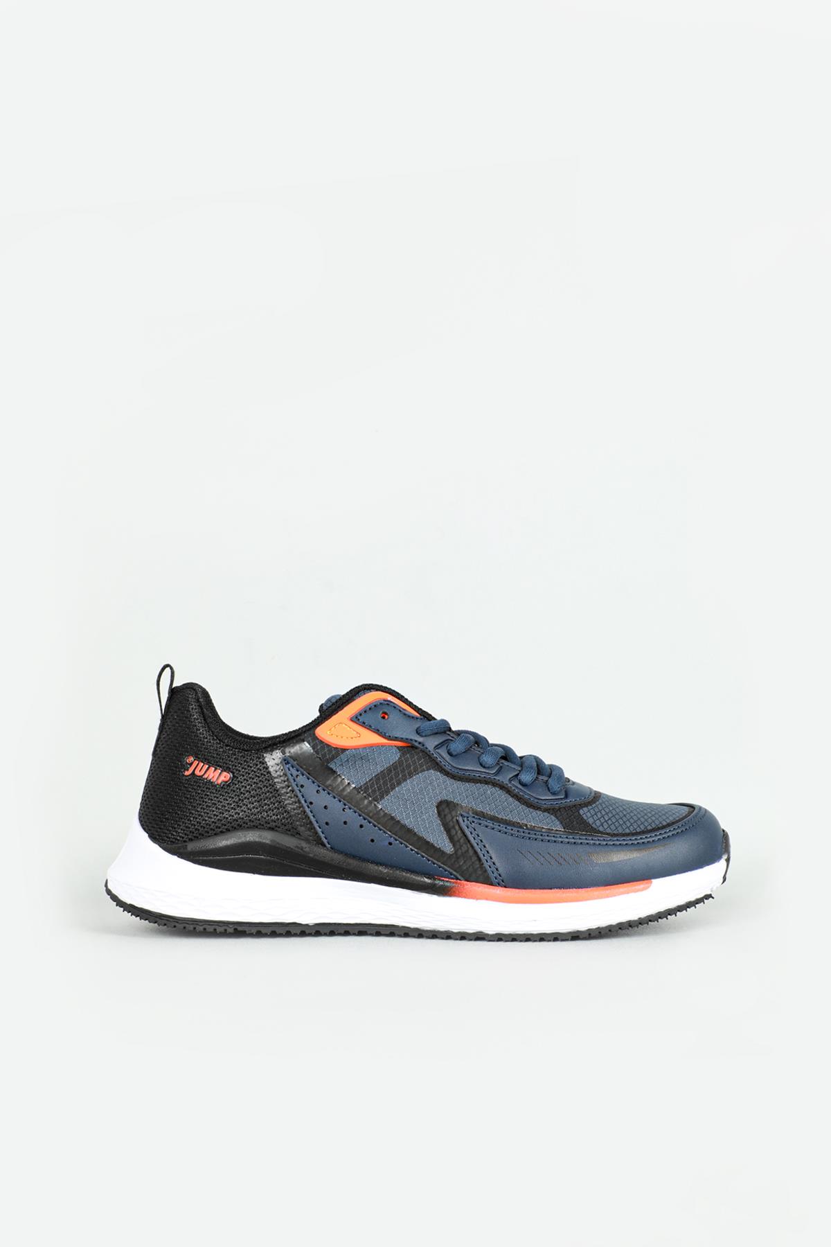 Su İtici Nefes Alır Laci Siyah Unisex Spor Ayakkabı 26636 Unisex Günlük Spor Ayakkabı Jump JUMP 26636 UNİSEX SPOR