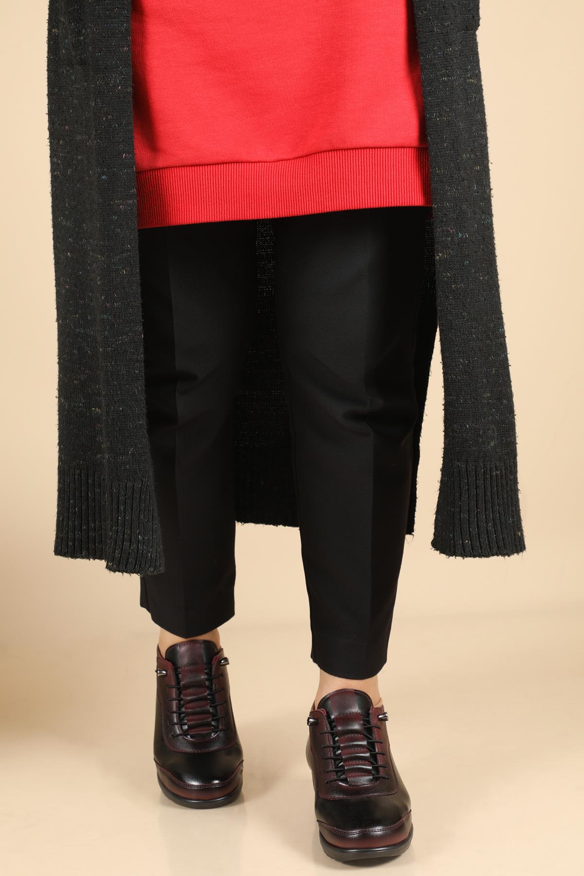 Termo Bot Syh Bordo Kadın Bot 906 Kadın Günlük Conford Bot Wanetti WANETTİ 906 BOT