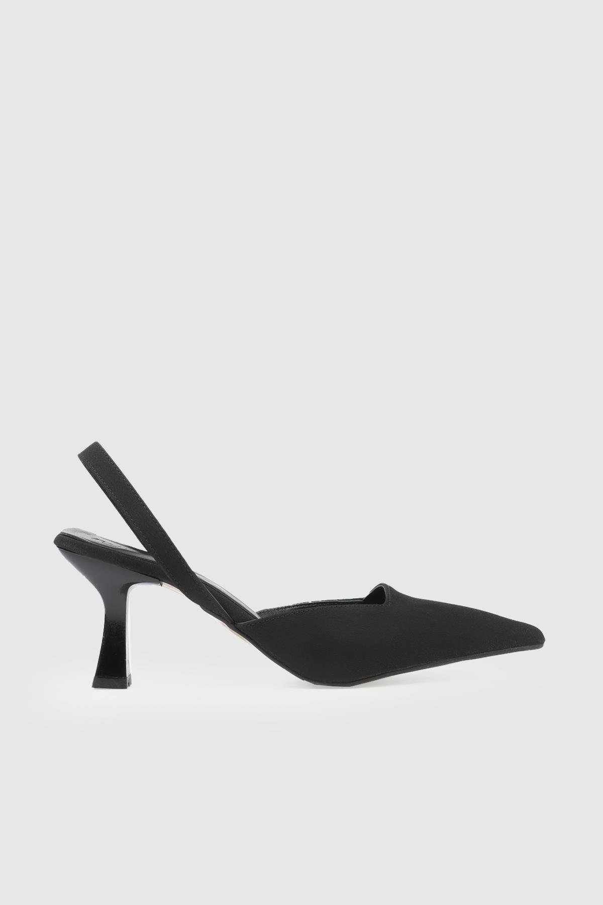 Topuklu Sivri Rahat Siyah Zara Kadın Ayakkabı OŞM-8312 Kadın Yüksek Topuklu Carla Bella My Bella OŞM-8312 Kadın 25Y