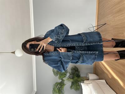  Corset Denim Takım