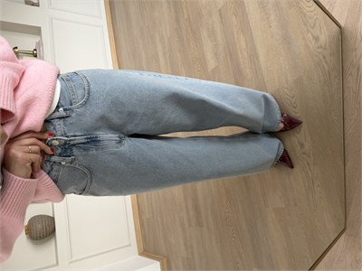 Açık Mavi Baggy Jean  