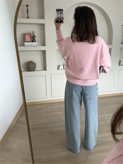 Açık Mavi Baggy Jean  