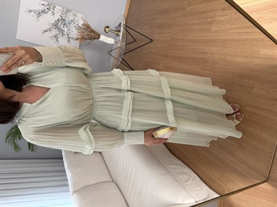 Alessa Su Yeşili Elbise 