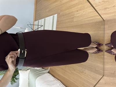 Asel Bordo Uzun Elbise