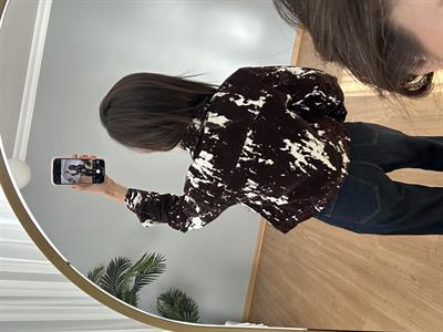 Cow Print Ceket 