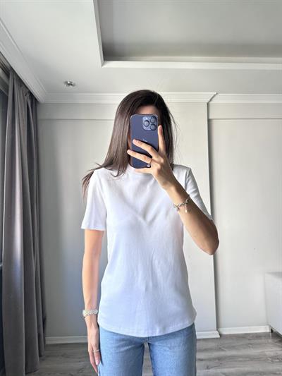 Cs Beyaz Premium Tişört 