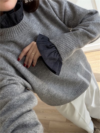 Denim Miu Set  (Siparişleriniz 1-5 gün içinde kargolanmakta)