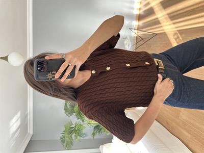 Elva Kahve Triko
