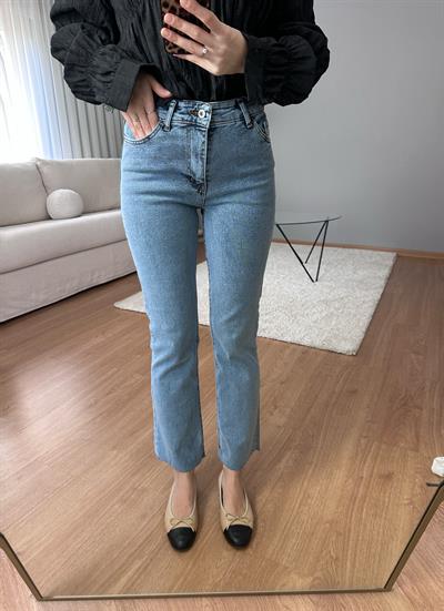Kar Yıkama Boyfit Jean