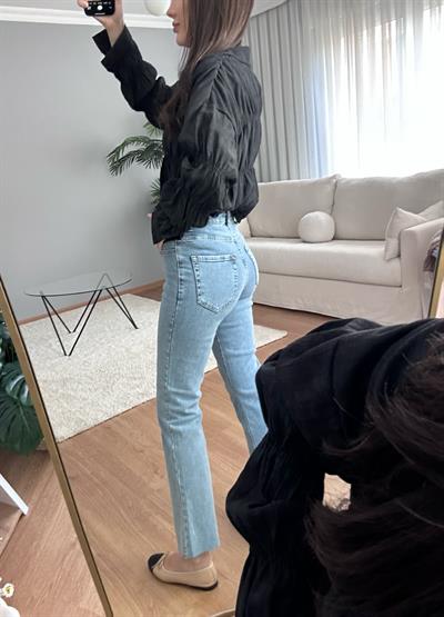 Kar Yıkama Boyfit Jean