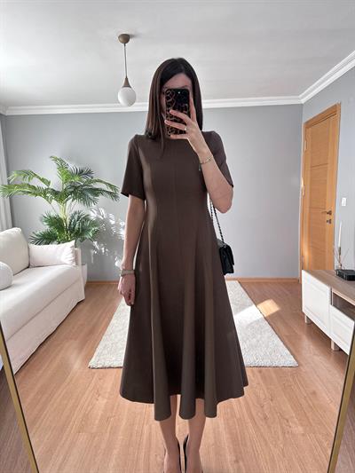 Kate Kahve Elbise