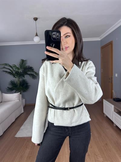 Kelly Ekru Ceket