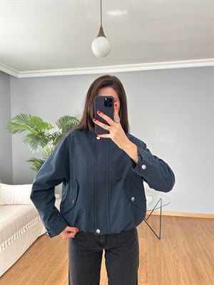 Lacivert Bomber Ceket