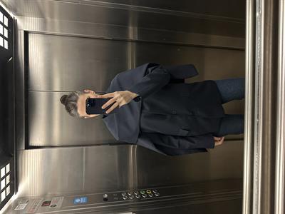 Lacivert Şal Yaka Blazer Ceket 