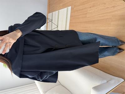 Lacivert Şal Yaka Blazer Ceket 