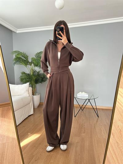 Linea Kahve Modal Takım
