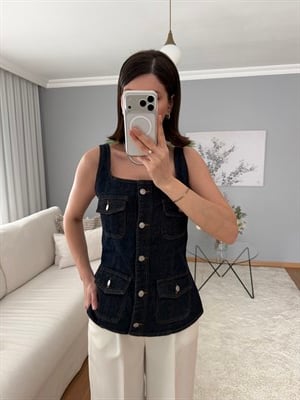 Lovira Denim Bluz