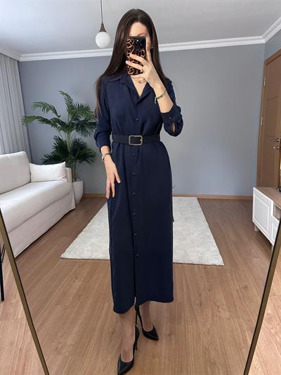 Maria Lacivert Modal Elbise