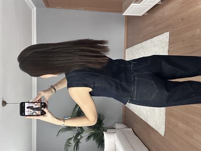 Mia Denim Yelekli Takım