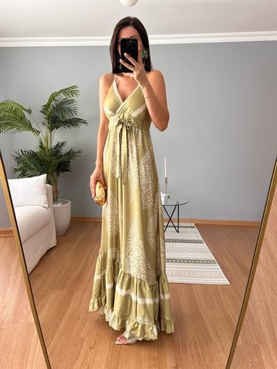 Jimena Yeşil Elbise
