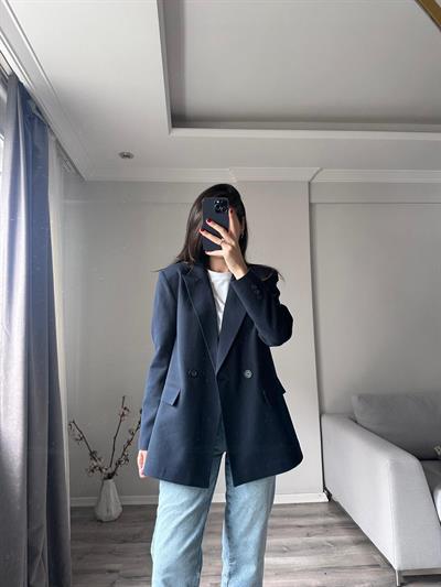Nia Lacivert Blazer 
