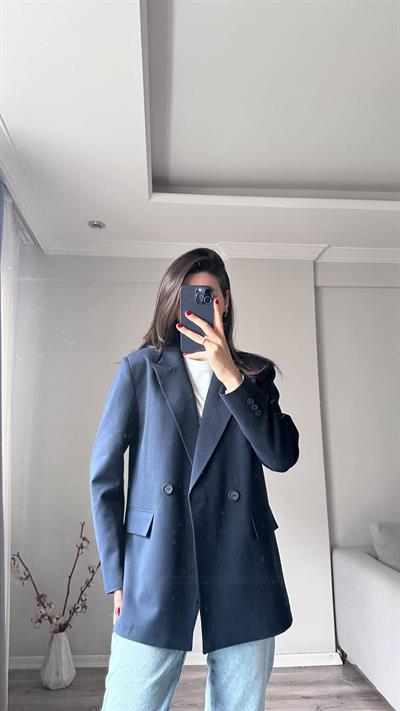 Nia Lacivert Blazer 