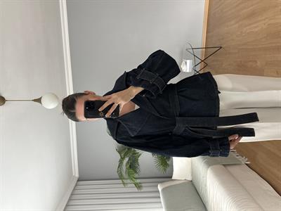 Notte Kuşaklı Denim Ceket 