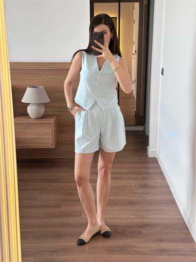Pastel Mavi Takım