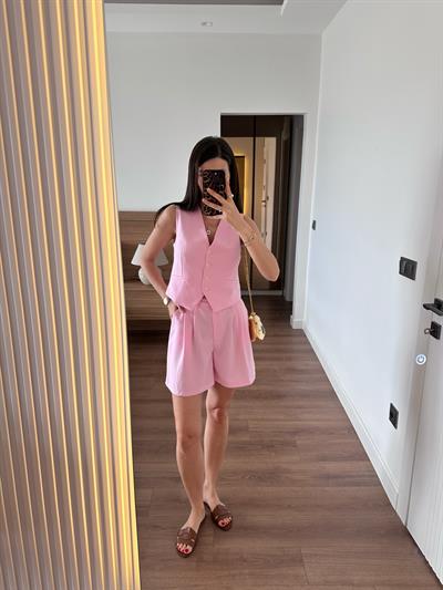 Pastel Pembe Takım