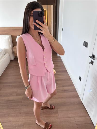Pastel Pembe Takım
