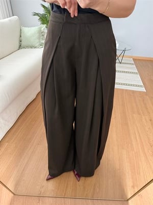 Pileli Balon Pantolon 