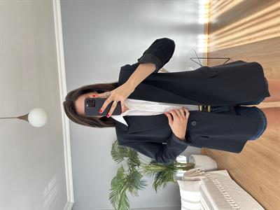 Premium Lacivert Blazer